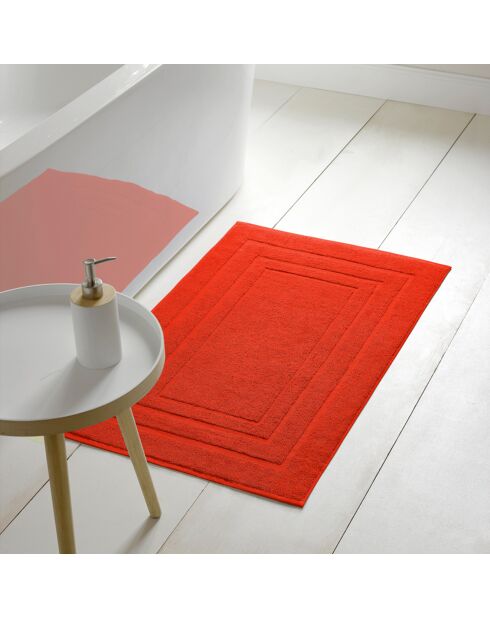 Tapis de bain Pacifique orange - 60x100 cm
