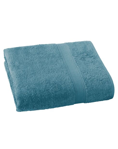 Drap de bain Stephanie bleu - 100x150 cm