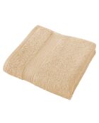 2 Serviettes Stephanie beiges - 50x100 cm