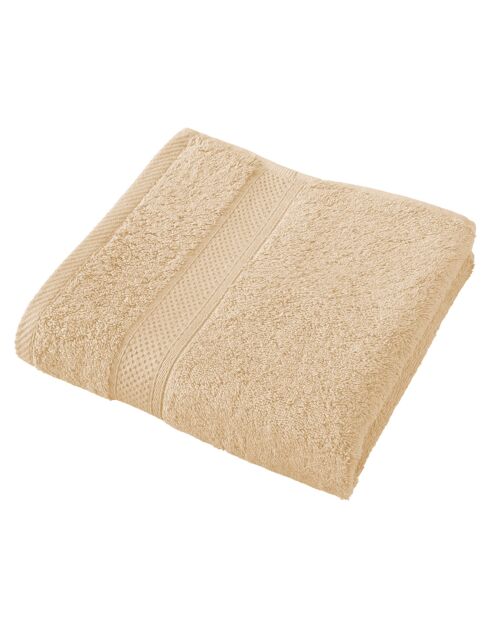 2 Serviettes Stephanie beiges - 50x100 cm
