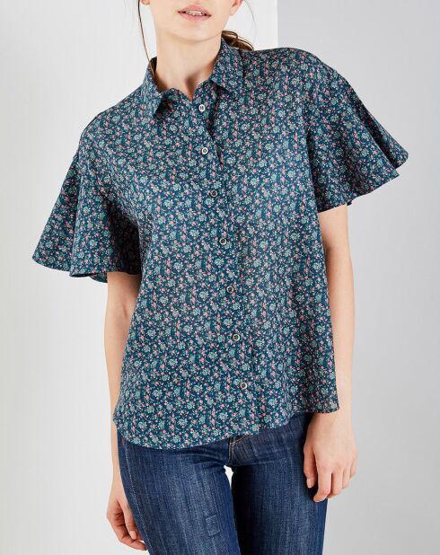 Chemise Fantine imprimée kiwi