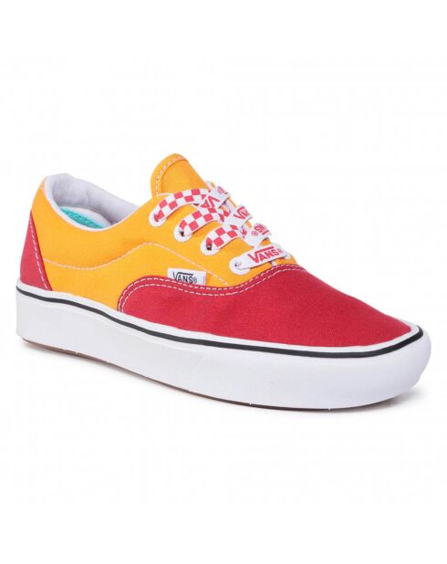 Sneakers en Toile Lace Mix ComfyCush Era jaune/rouge