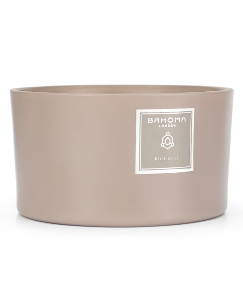 Sandduftkerze Rose Mist - 3 Dochte 40h