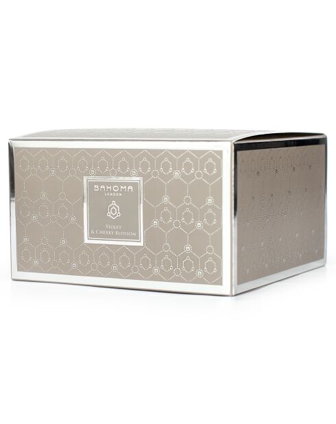 Bougie parfumée Sand Violette & Cerisier - 3 mèches 40h