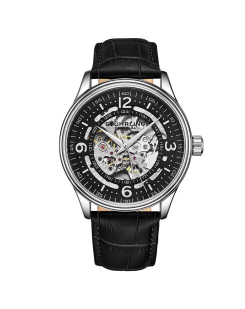 Montre Homme en Cuir Automatique Legacy noire