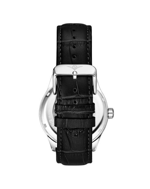 Montre Homme en Cuir Automatique Legacy noire