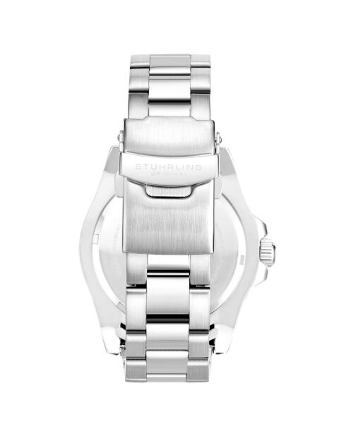 Montre Homme Swiss Quartz Aquadiver en Acier inoxydable argentée