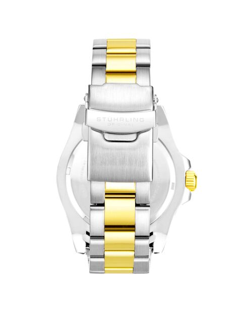 Montre Homme Swiss Quartz Aquadiver en Acier inoxydable doré/argenté