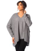 Pull Ora gris foncé