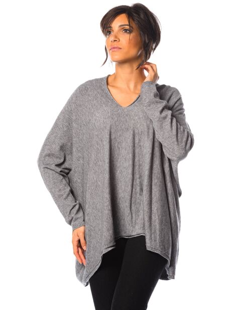 Pull Ora gris foncé