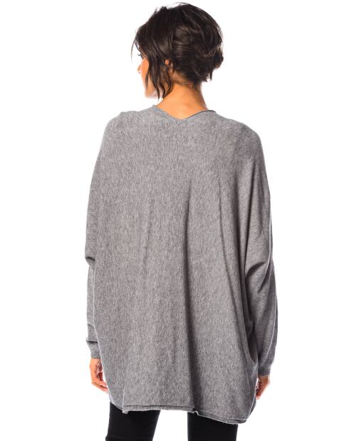 Pull Ora gris foncé