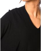 Schwarzer Pullover Ora