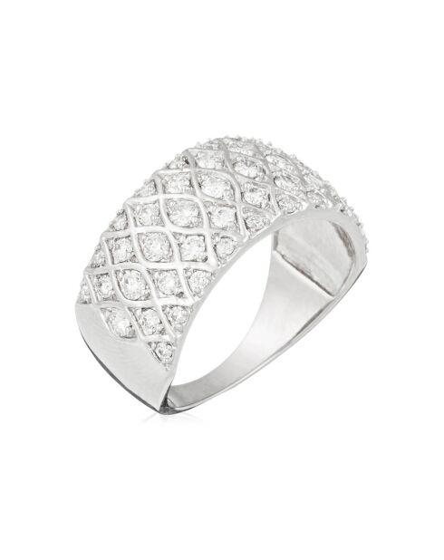 Bague Love Story Diamant 0.75 ct or blanc