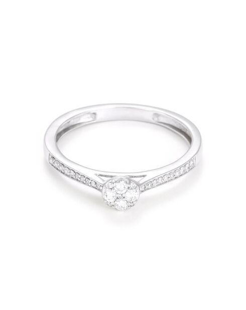 Anello Love, diamante Always in oro bianco 0,15 ct