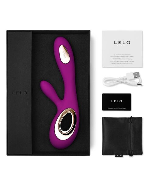 Vibromasseur Rabbit Soraya Wave violet