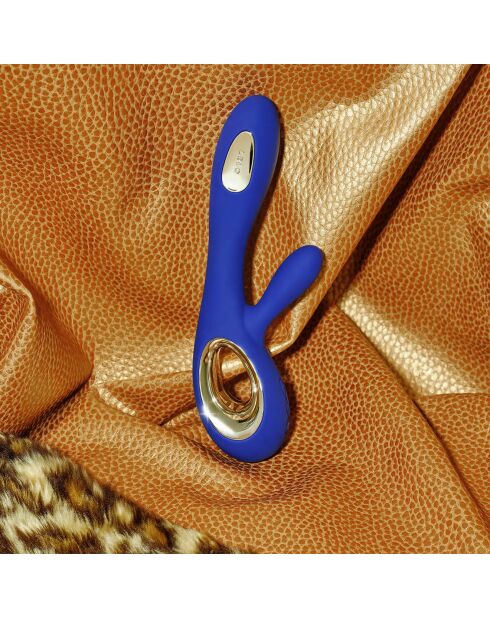 Vibromasseur Rabbit Soraya Wave bleu