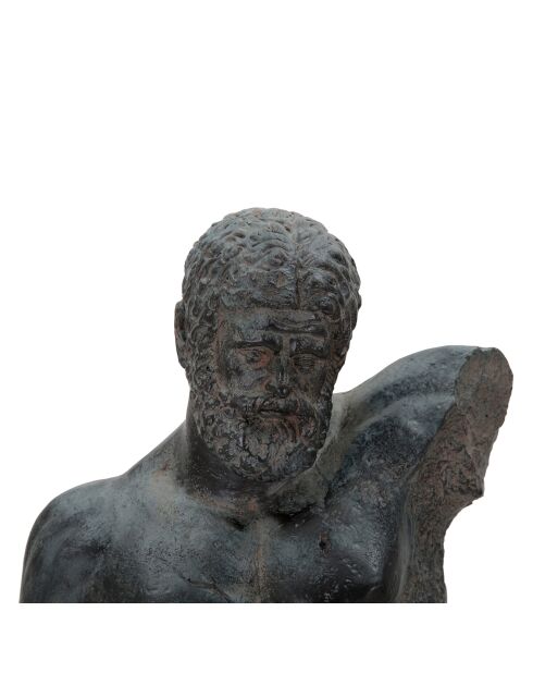 Sculpture Museum Homme noire - 57.5x26x22 cm