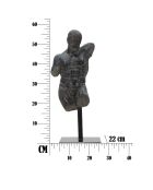 Sculpture Museum Homme noire - 57.5x26x22 cm
