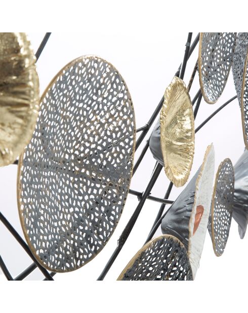 Décoration murale Grid multicolore - 69x135x7.5 cm