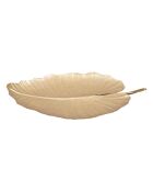 Feuille décorative Glam dorée - 35.5x23x2 cm