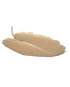 Feuille décorative Glam dorée - 35.5x23x2 cm