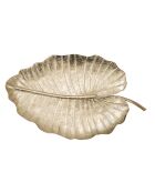 Feuille décorative Glam dorée - 35.5x23x2 cm
