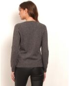 Pull Clara 100% Cachemire gris foncé