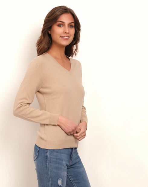 Clara trui van 100% kasjmierzand