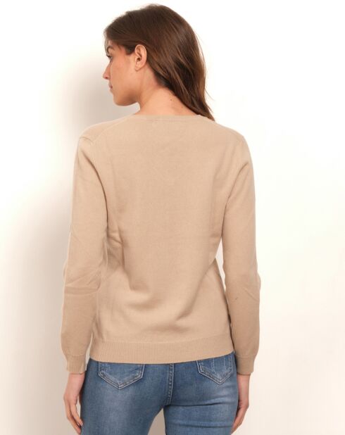 Clara trui van 100% kasjmierzand