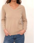 Clara trui van 100% kasjmierzand