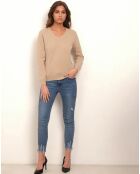 Clara trui van 100% kasjmierzand