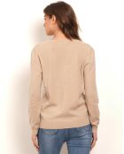 Gilet Arya 100% Cachemire sable