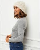 Pull Livia 100% Cachemire gris