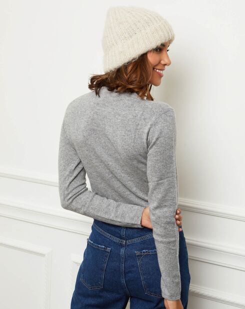 Pull Livia 100% Cachemire gris