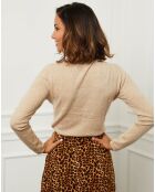 Charlotte Pullover 100% Kaschmir beige