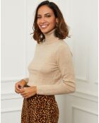 Charlotte Pullover 100% Kaschmir beige