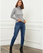 Grauer Pullover Charlotte aus 100% Kaschmir