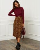 Louna burgunderfarbener Pullover