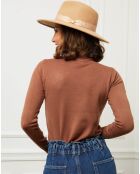 Pull en Cachemire mélangé Louna  café