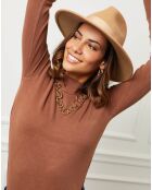 Pull en Cachemire mélangé Louna  café