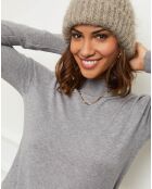 Pull en Cachemire mélangé Louna  gris