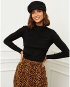 Pull en Cachemire mélangé Louna  noir
