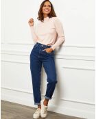 Pull en Cachemire mélangé Louna rose pâle