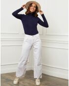 Pull en Cachemire mélangé Ilyana marine