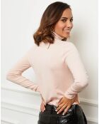Pull en Cachemire mélangé Ilyana rose pâle