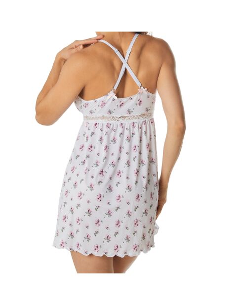 Nuisette Humeur fleurie blanche