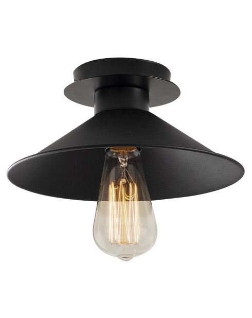Lampada da soffitto Berceste nera - 24x12 cm