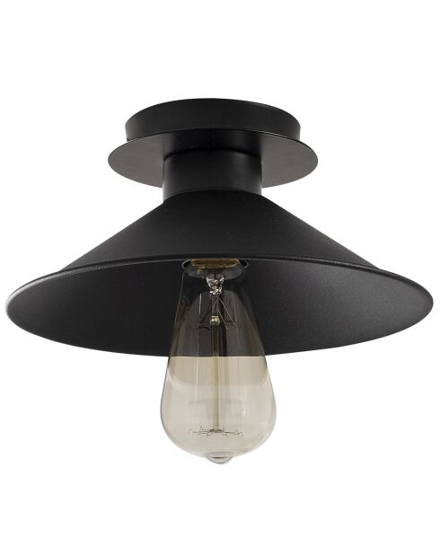 Lampada da soffitto Berceste nera - 24x12 cm