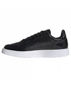 Baskets en Cuir Super Court W noir/blanc