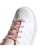 Baskets en Cuir Stan Smith blanc/orange pâle